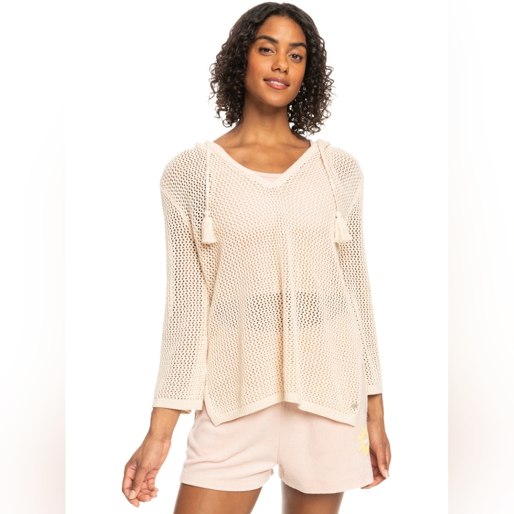 Roxy After Beach Break Poncho Hoodie, size S, NWT